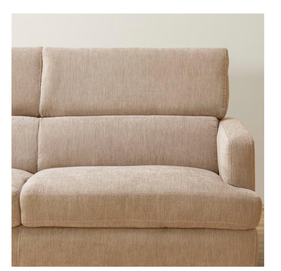 ニトリ　サザーラ　ソファー　3人掛け　ベージュ