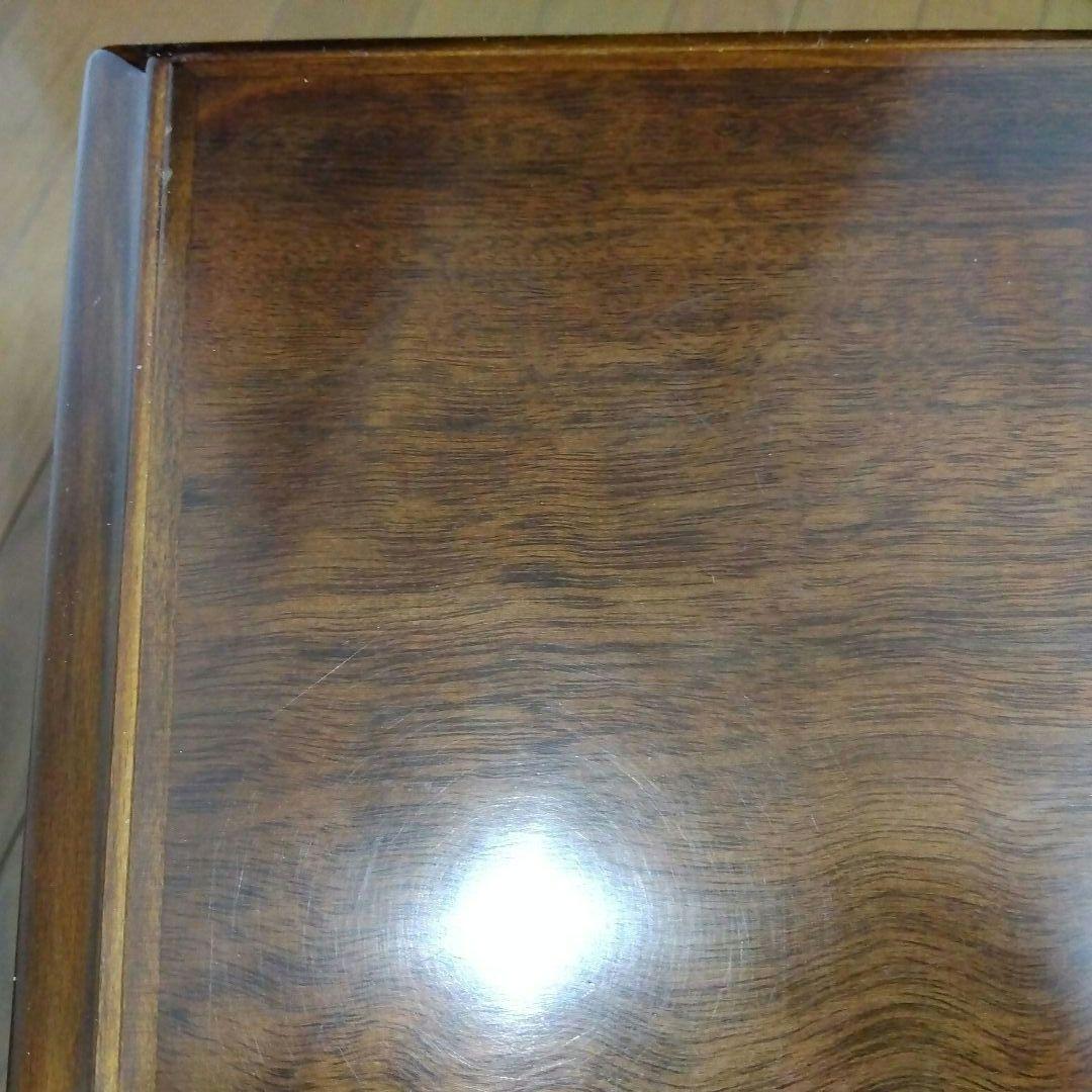 【昭和レトロ】美品♦オールド　カリモク センターテーブル 幅120cm