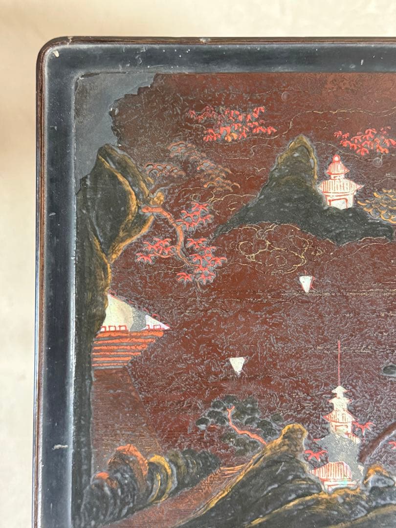 古琉球塗 螺鈿花台 茶道具 送料込み250605 - メルカリ