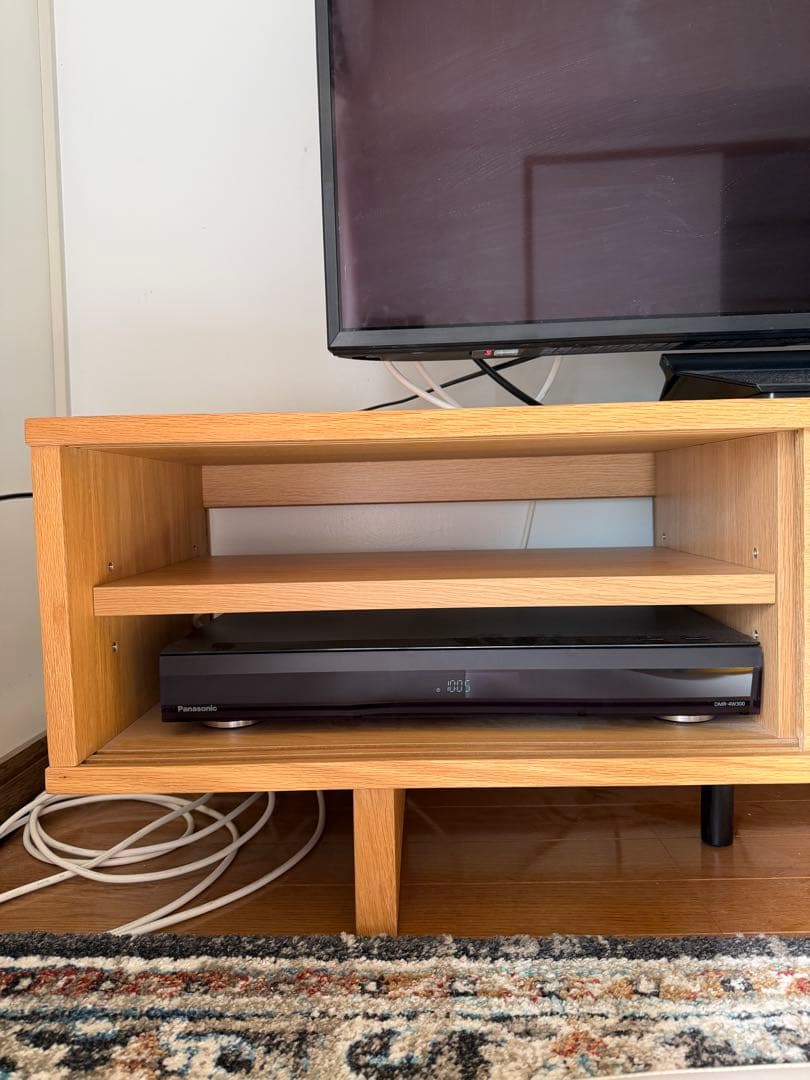 【1/25まで】無印良品　オーク材　テレビボード　AVラック