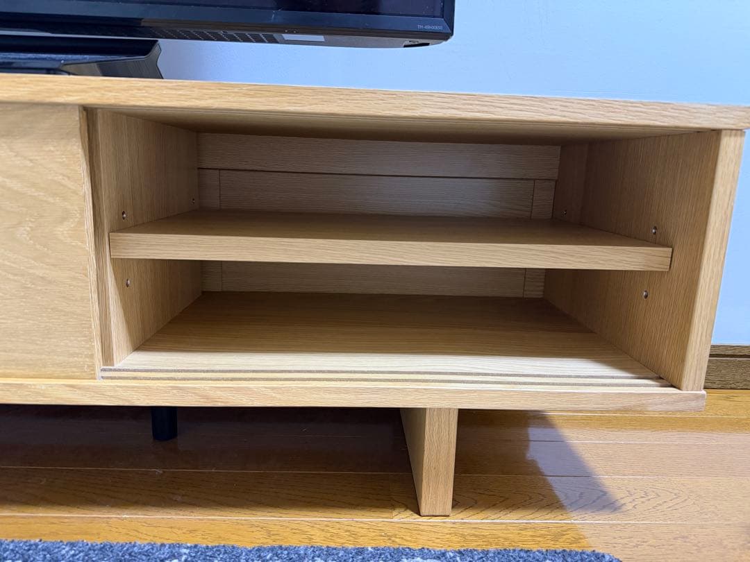 【1/25まで】無印良品　オーク材　テレビボード　AVラック