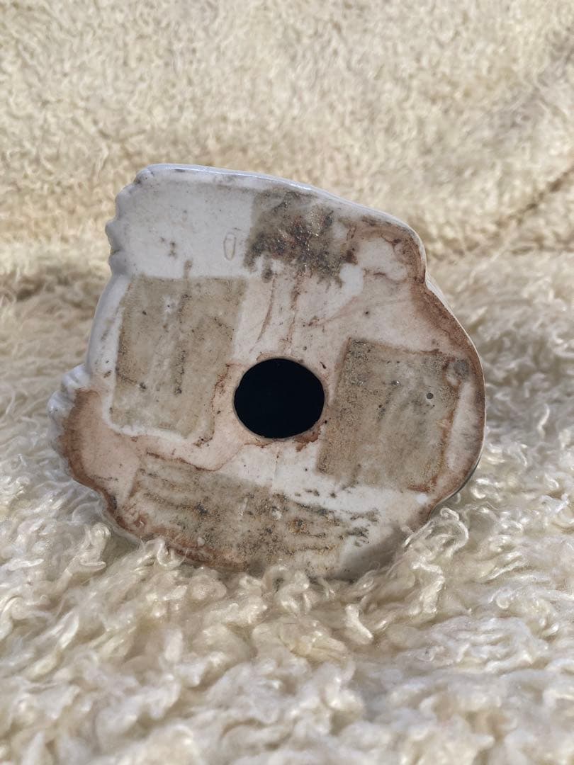 三毛猫　招き猫 陶器製 置物 アンティーク