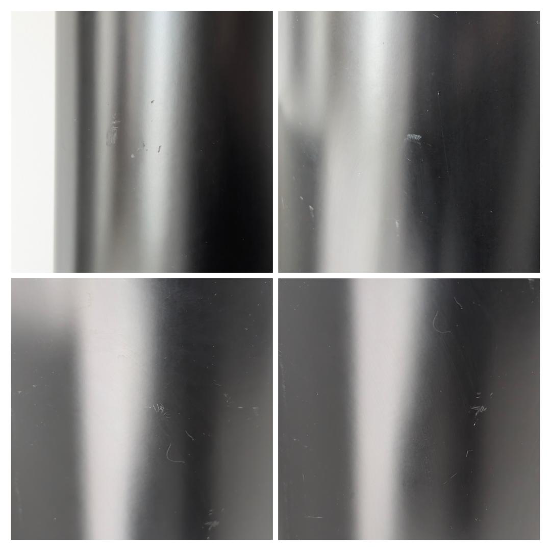 ビンテージ リップスティックミラー ブラック 姿見 スタンド 鏡 モダン 名作