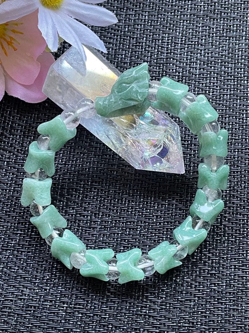 龍神（アベンチュリン）ブレスレット♪