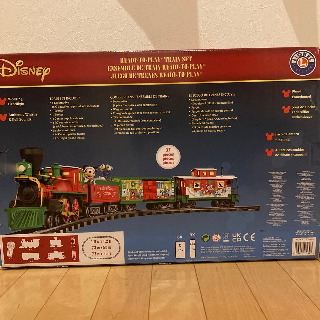 ディズニー　クリスマストレイン