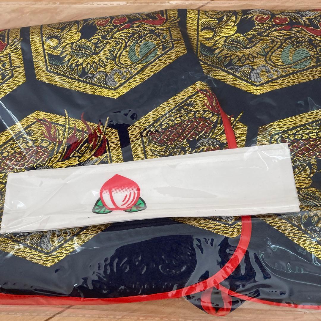 【初節句】お祝い着 六角形 金色模様