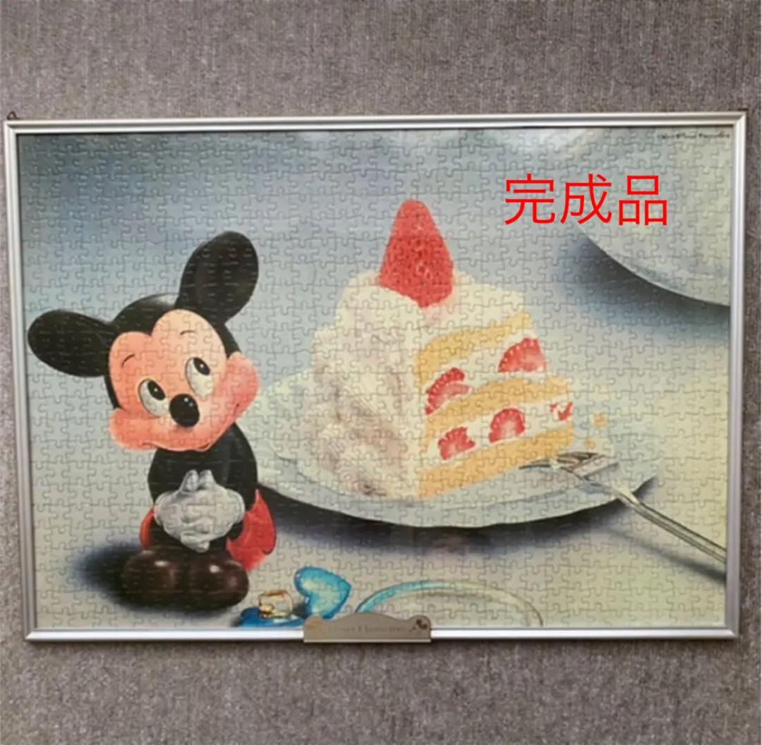 ディズニー ミッキーマウス ジグソーパズル レトロ 完成品 - メルカリ