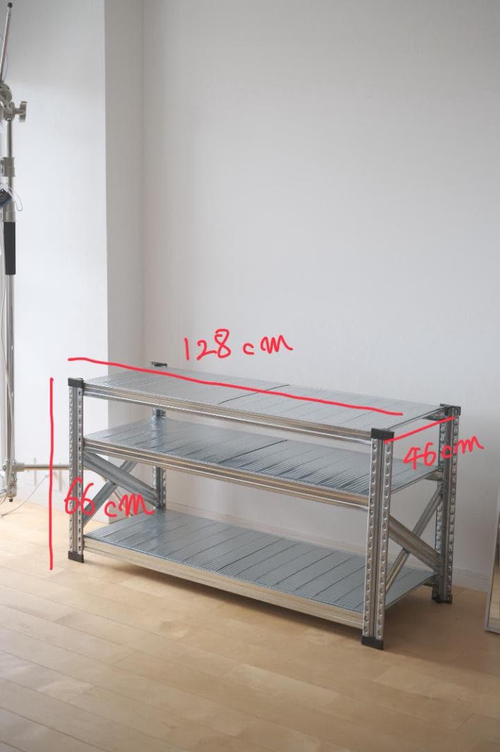 【定価31,200円】LSISTEM/SUPER123 スチールシェルフ