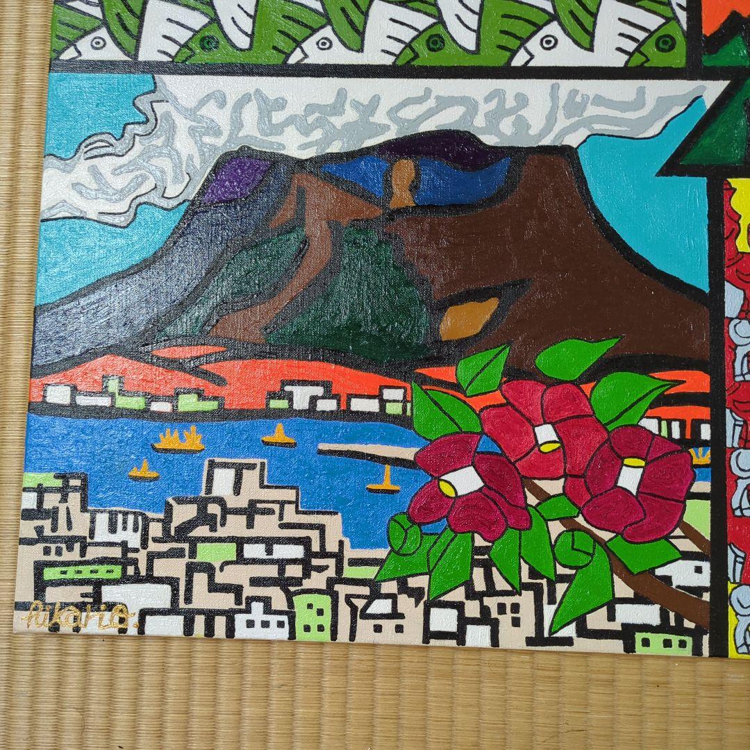 FRONT LINE Ⅰ F20号油彩画