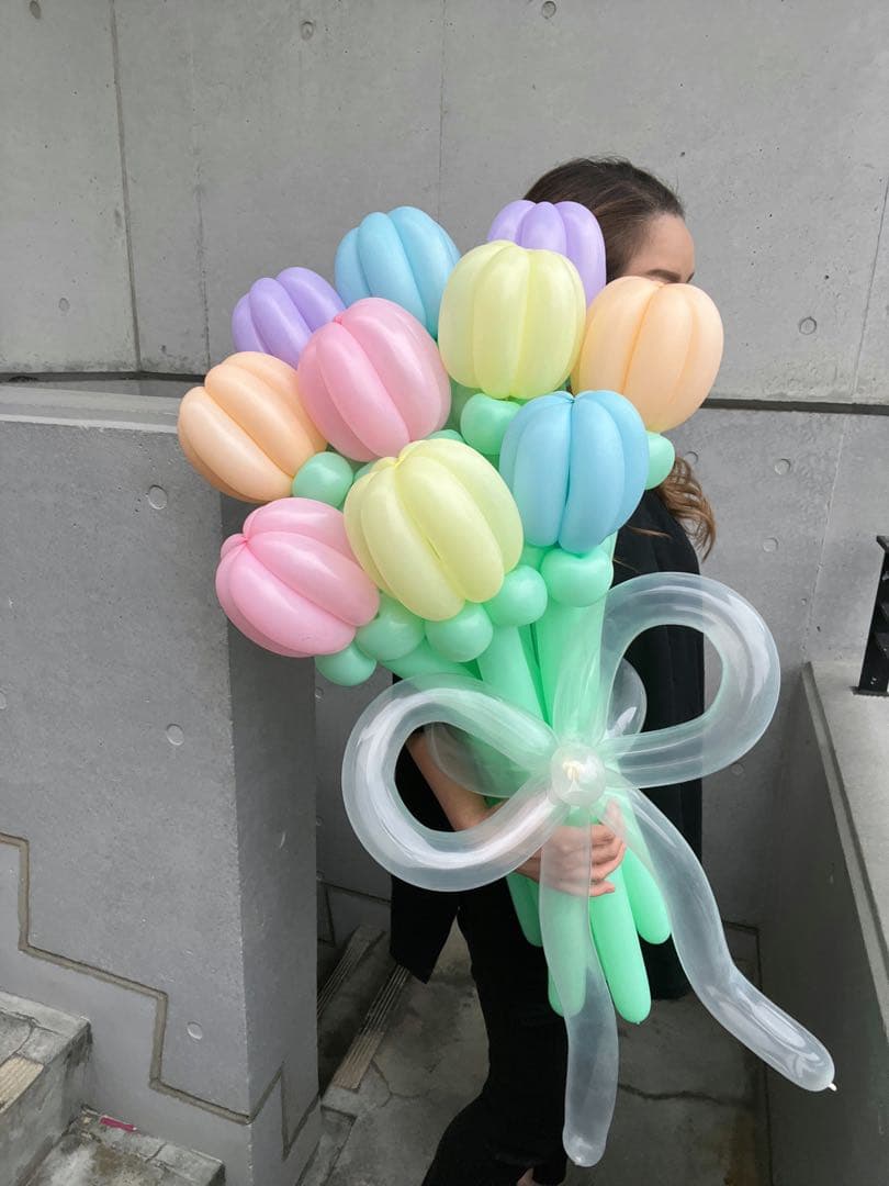 ⭐︎卒業バルーンブーケ⭐︎チューリップ