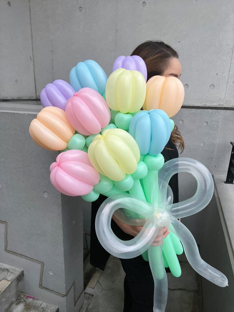 ⭐︎卒業バルーンブーケ⭐︎チューリップ