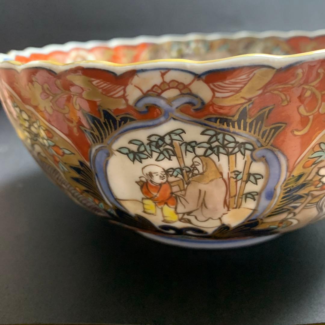 骨董品　古伊万里　大鉢　深鉢　アンティーク　時代物