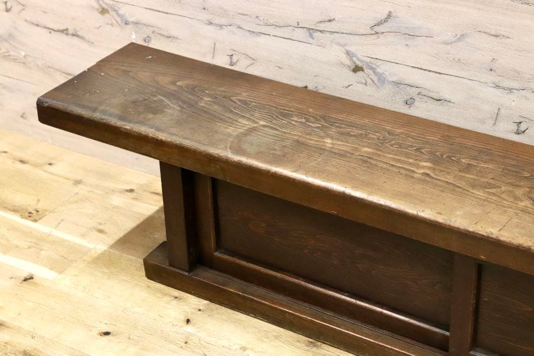 GMHS557○和製ヴィンテージ 置床 サイドボード ローボード 飾り台 和室