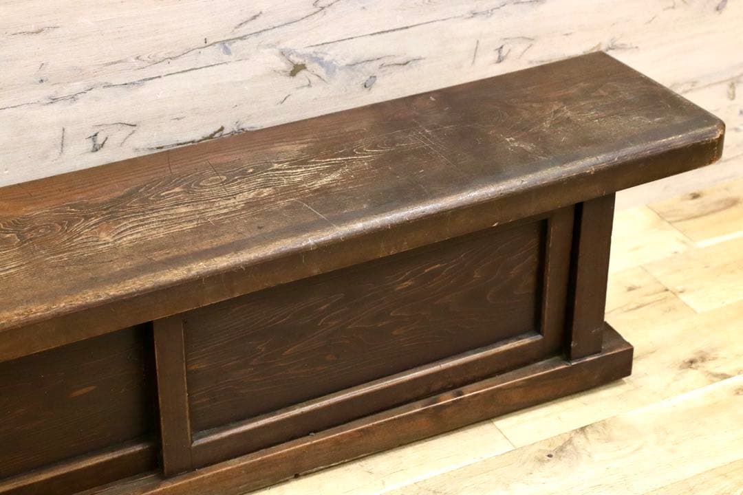 GMHS557○和製ヴィンテージ 置床 サイドボード ローボード 飾り台 和室