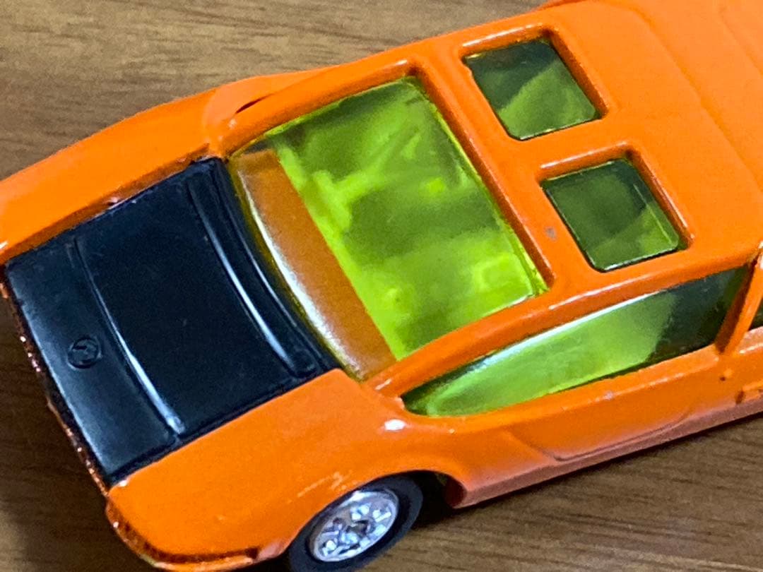 激レア☆黒箱トミカ 31-1-3 トヨタ EX7 蛍光オレンジ レモンイエロー窓