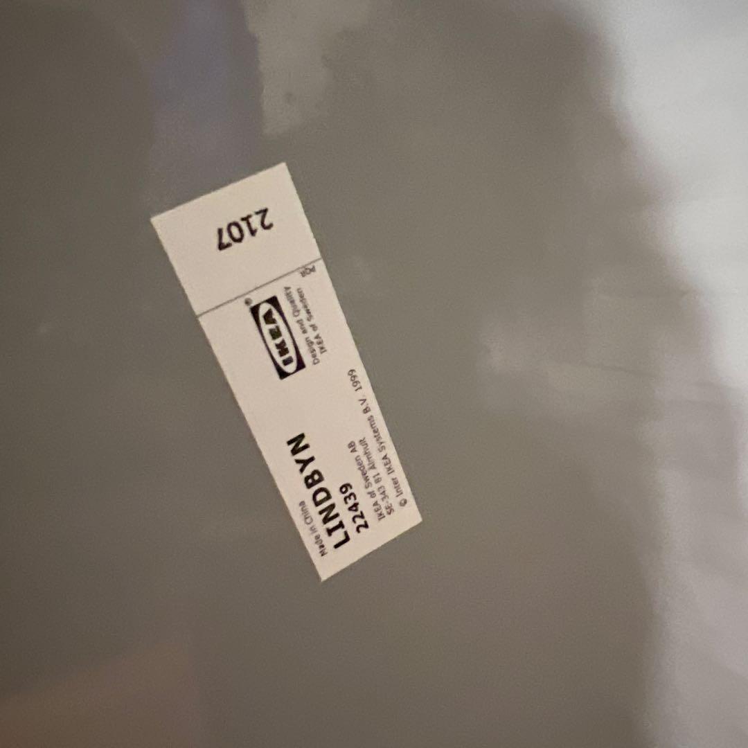 IKEA LINDBYN リンドビーンミラー ブラック 110cm