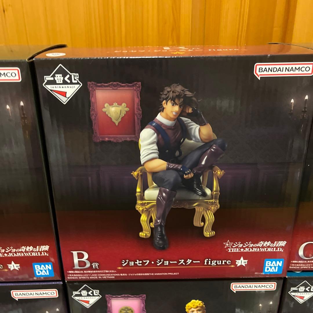 ジョジョの奇妙な冒険　一番くじ　フィギュア　ラスワン　コンプ　まとめ売り