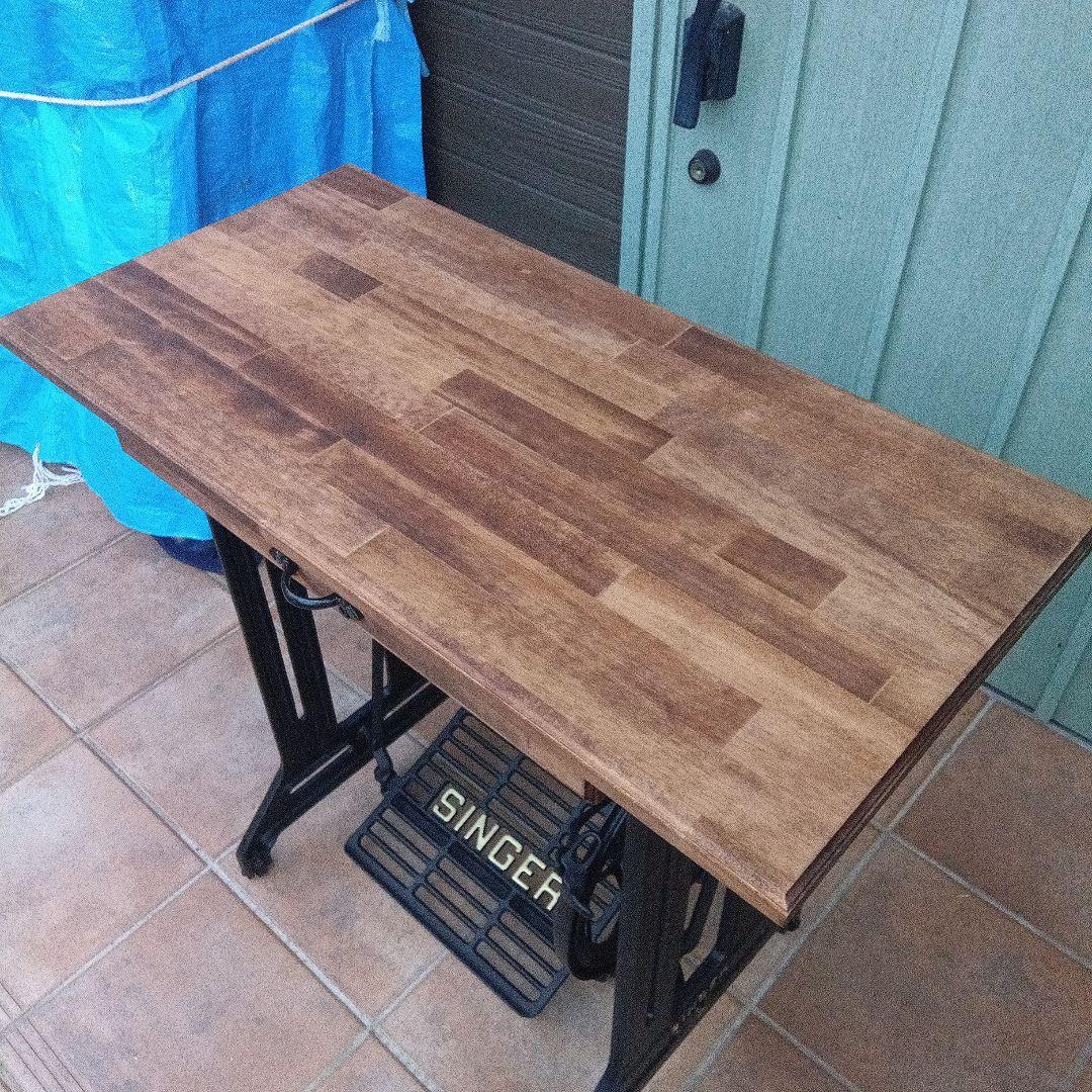 足踏みミシンテーブル　SINGER