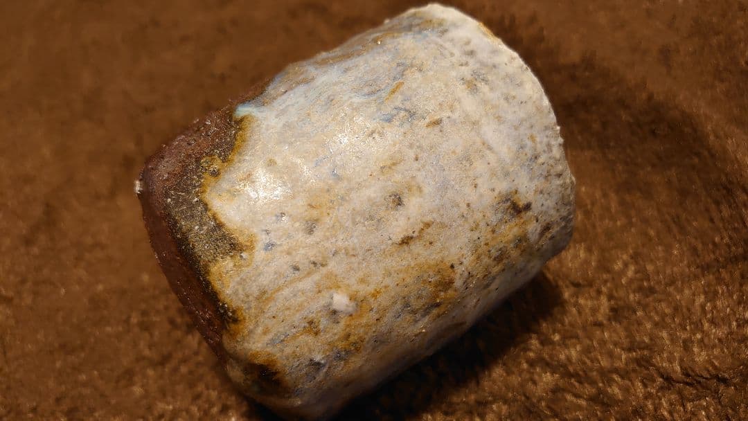 古越前　越前焼　灰釉　窯焼　ぐい呑み　湯呑み　１客