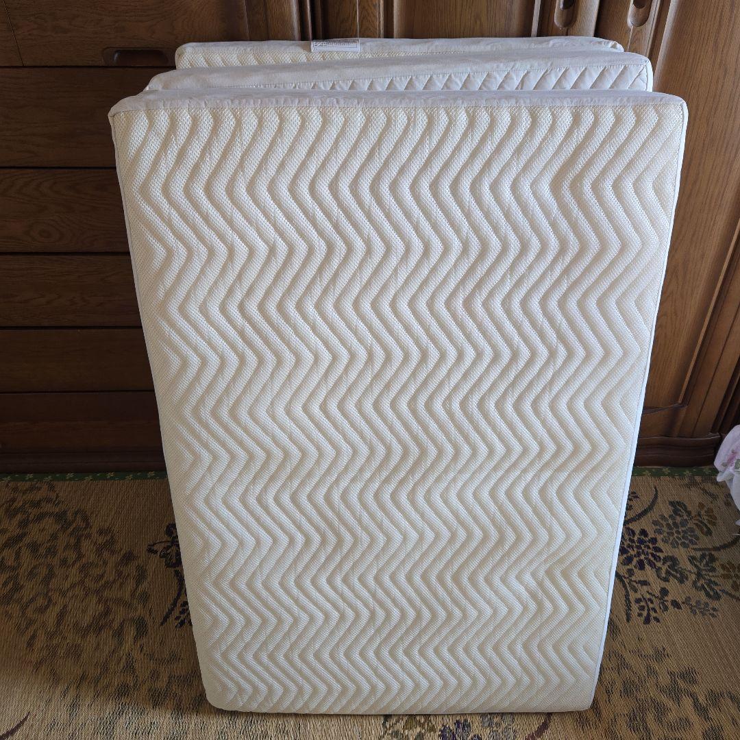 雲のやすらぎプレミアム　シングル　敷布団　三つ折りマットレス