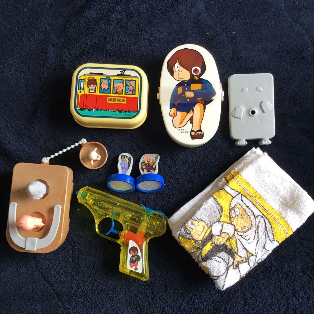 超希少レア☆新品未使用☆廃盤品 ゲゲゲの鬼太郎 お風呂セット 昭和