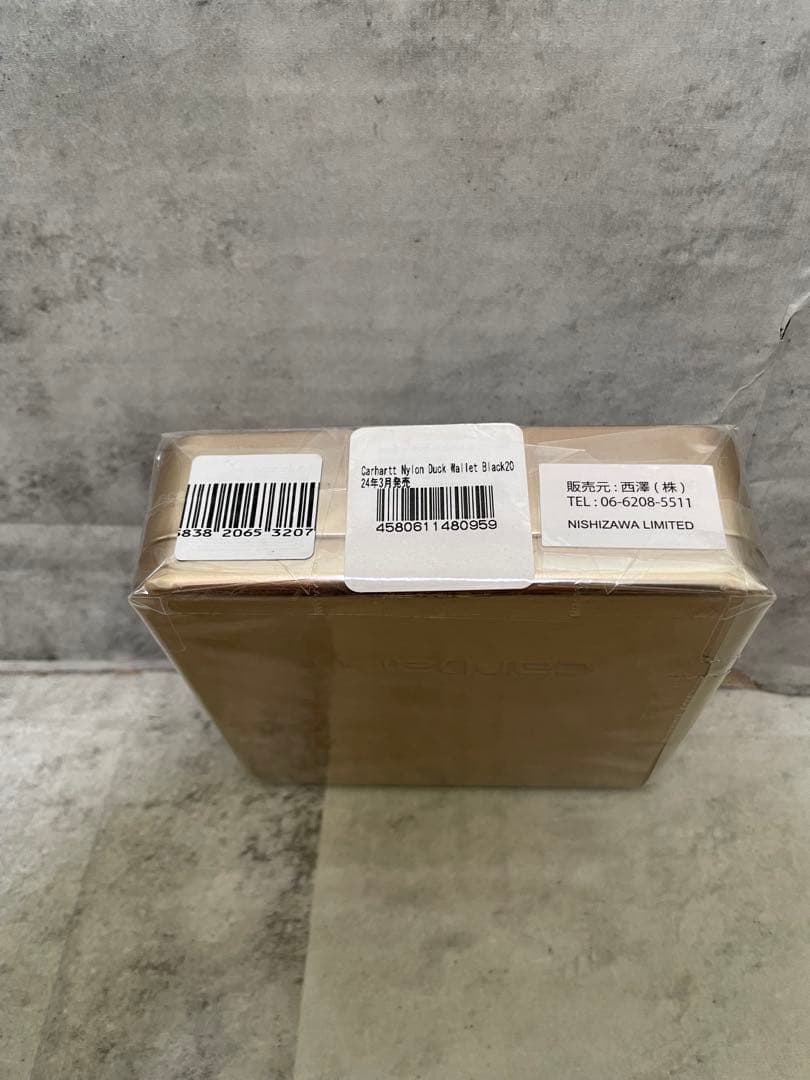 Carhartt カーハート ナイロンダック ジッパー　ブラック 財布