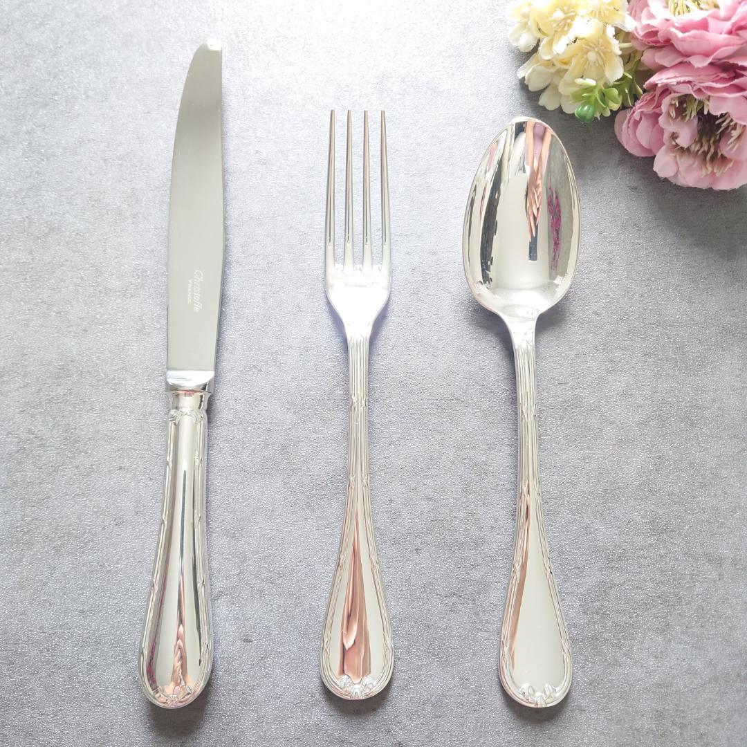 美品 クリストフル リュバン テーブルサイズ 3点