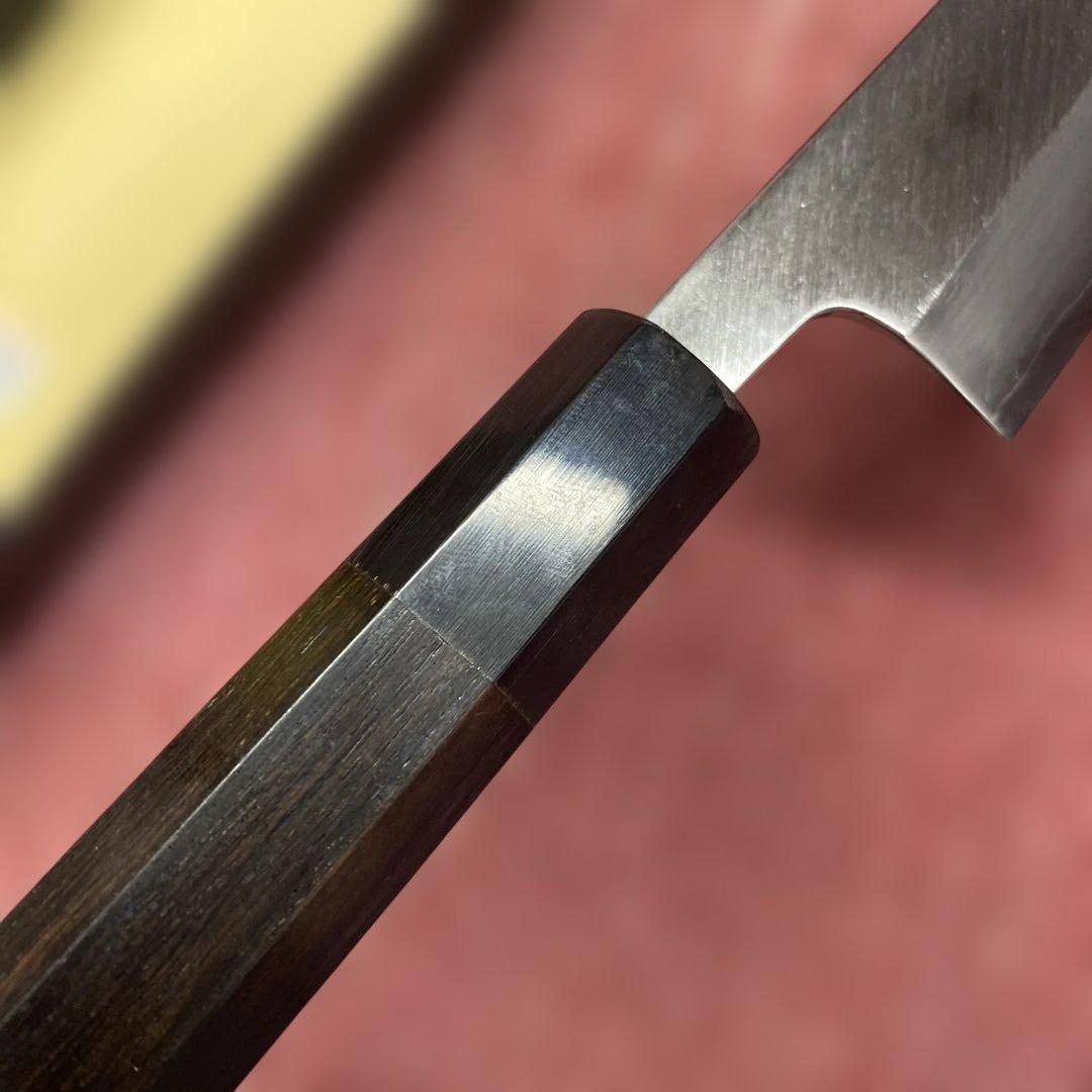 銀三 両刃 特製万能型ペティ包丁 150㎜ 5寸