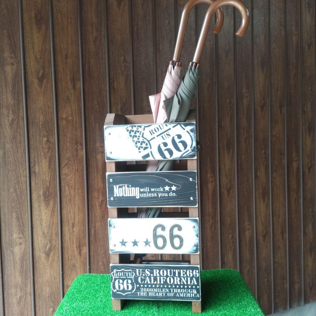 ✨新作✨アメリカン☆★ROUTE66☆★傘立て✨男前インテリア