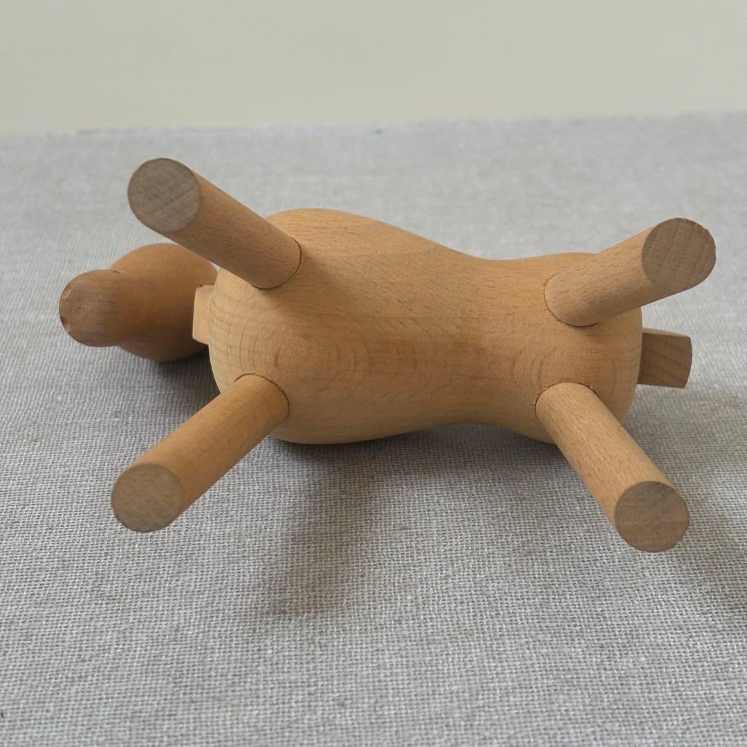 デンマーク カイボイスン ポニー ヴィンテージ 無塗装 馬 木製