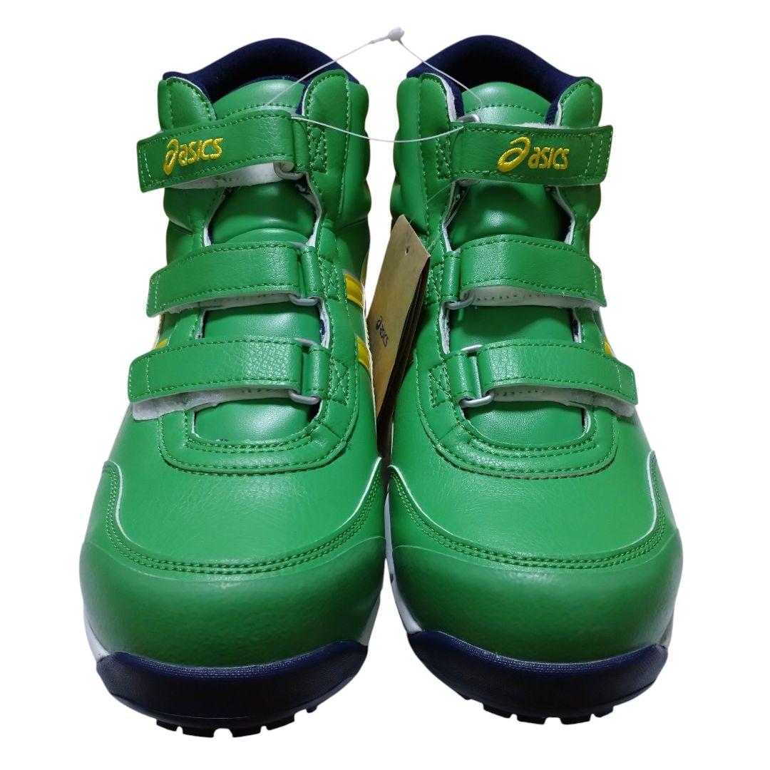 (未使用)アシックス WINJOB CP302 安全靴 28.0サイズ グリーン