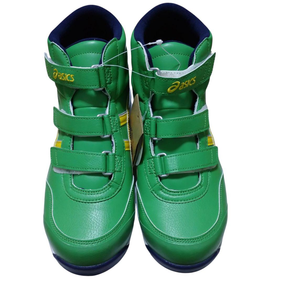(未使用)アシックス WINJOB CP302 安全靴 28.0サイズ グリーン