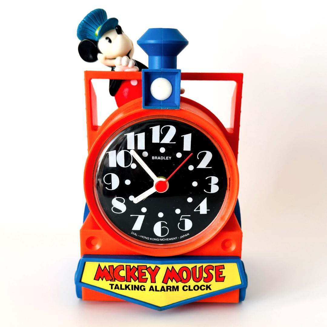 ブラッドレイ/BRADLEY【ミッキーマウス】/手巻 1970年代/目覚まし