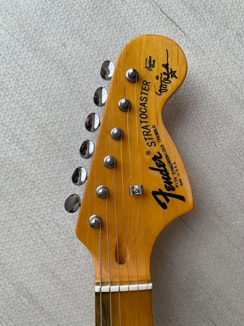 Stratocaster duck風　レリック加工