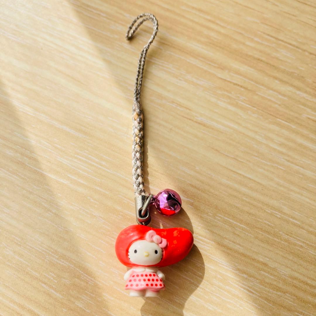 ☆レア ハローキティ 博多限定 明太子 ストラップ 根付け 福岡限定