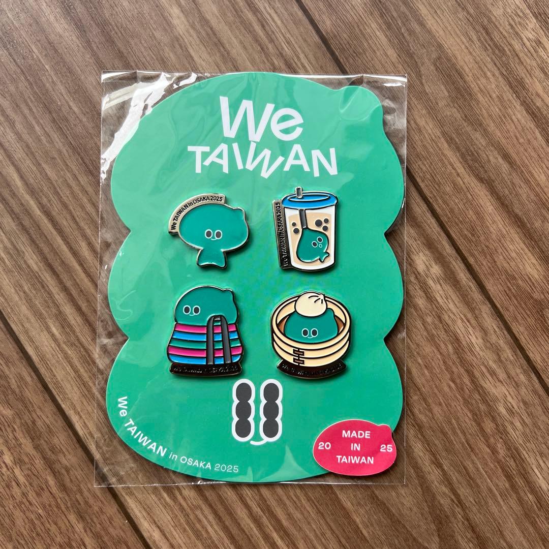 We TAIWAN 台湾文化 in 大阪・関⻄万博 ピンバッジ ピンズ - メルカリ