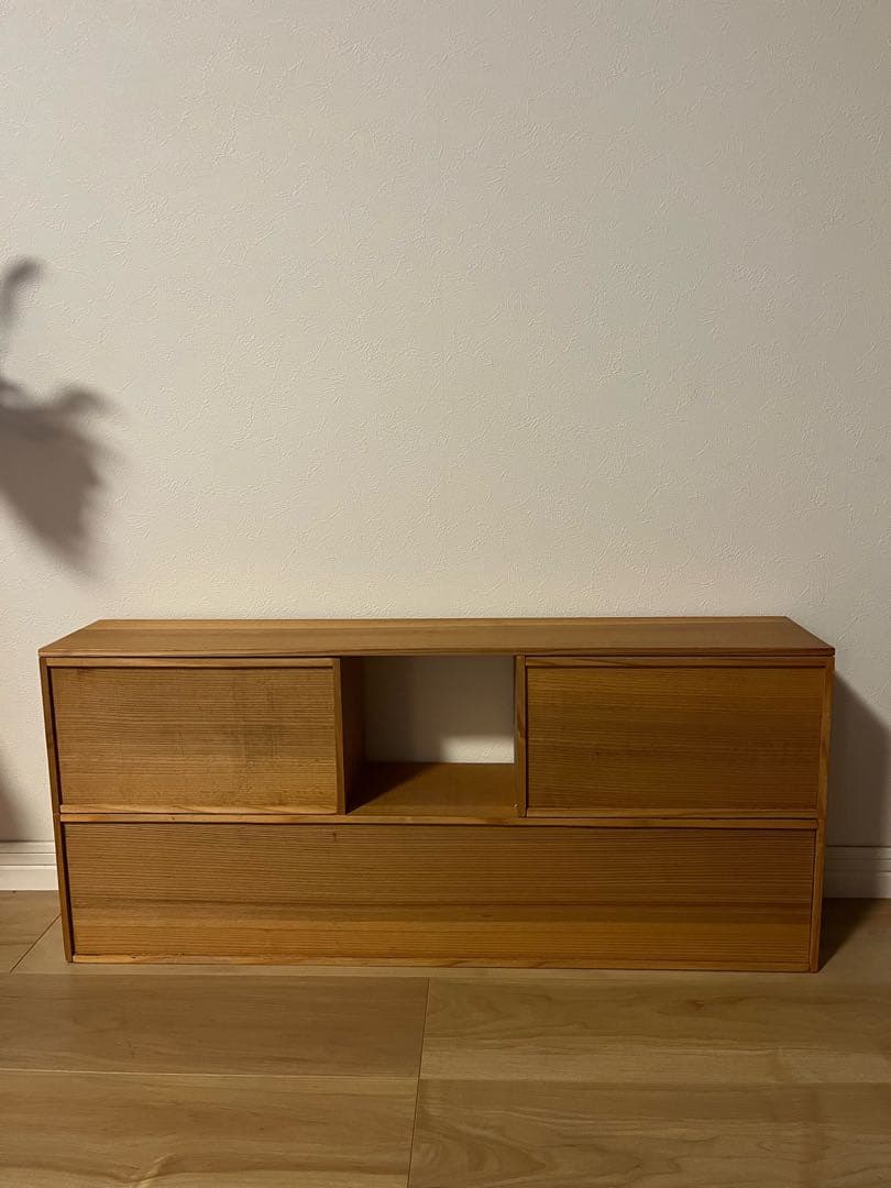 【最終値下げ】無垢材 古家具古道具収納棚ウォールシェルフ飾り棚ディスプレイラック