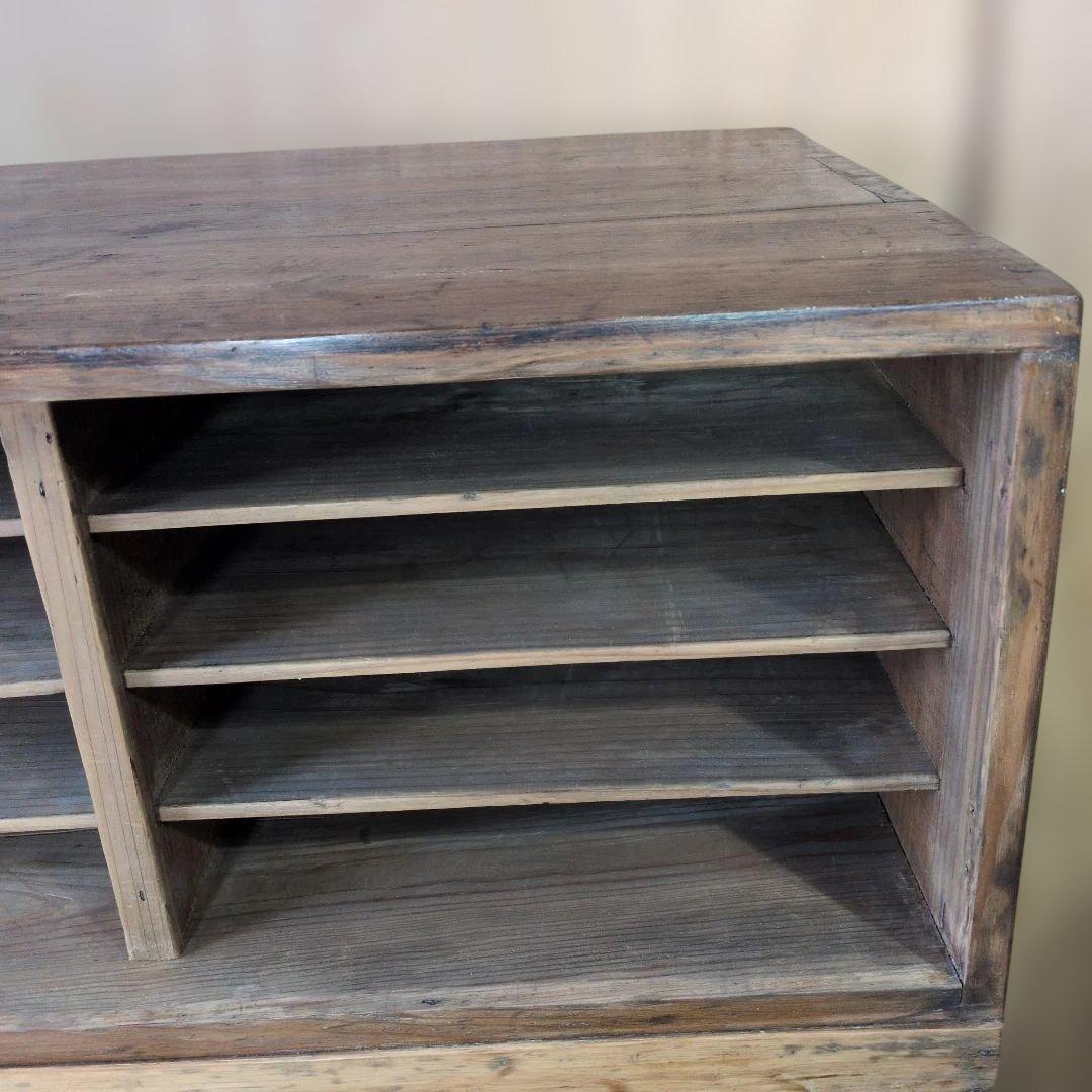 古道具アンティークカルテ　書類棚