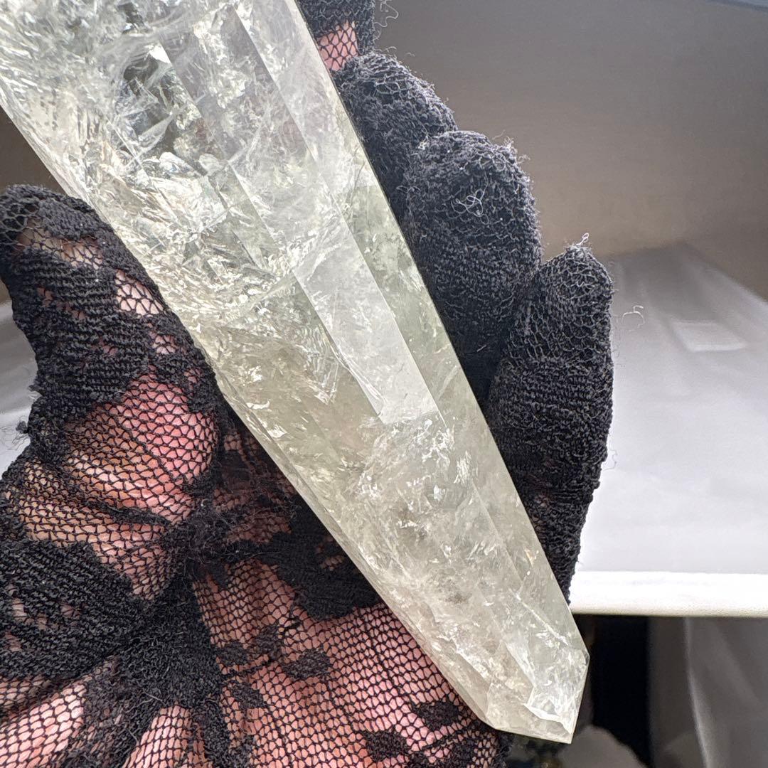 プラシオライト♡ダブルポイント12面カットNo.2650