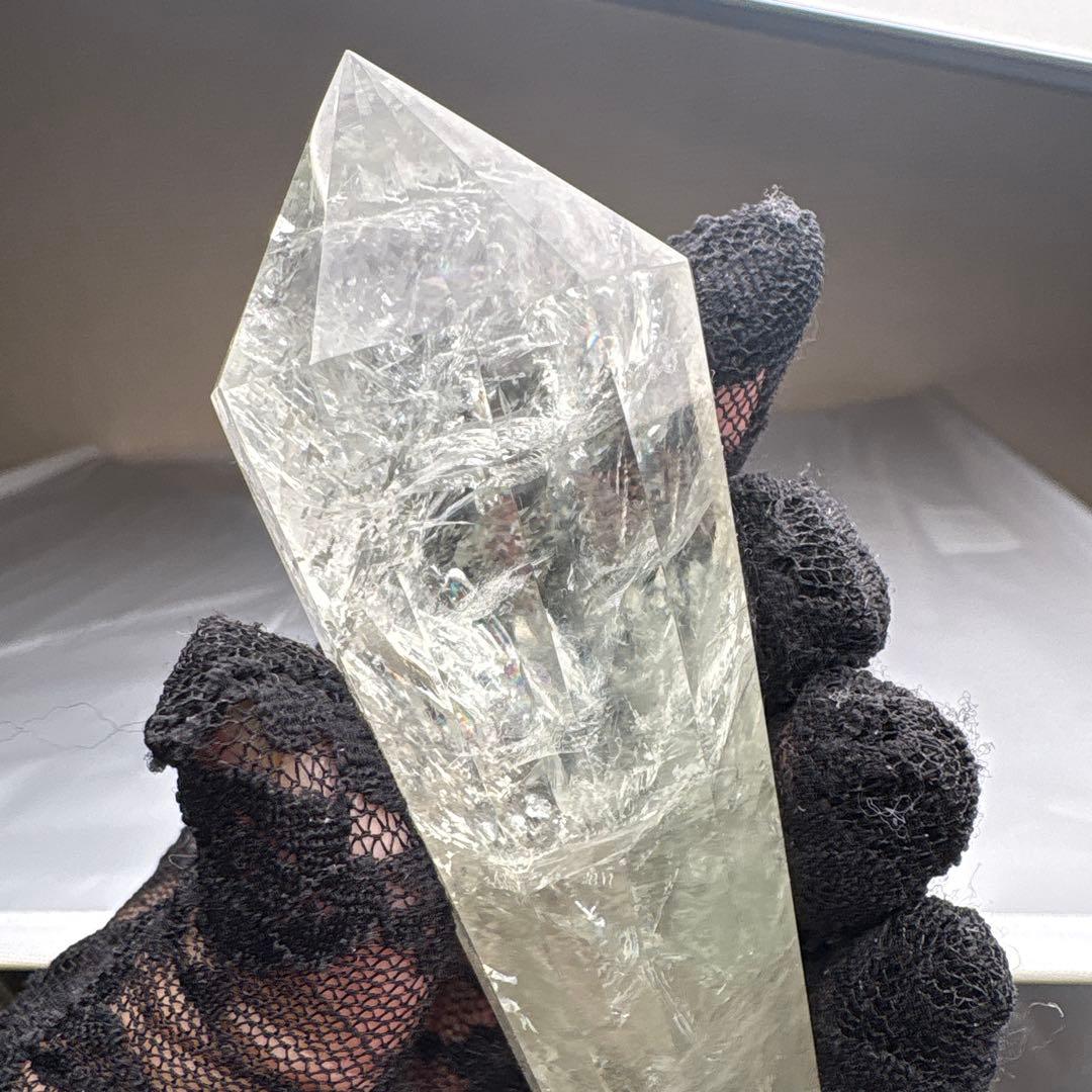 プラシオライト♡ダブルポイント12面カットNo.2650