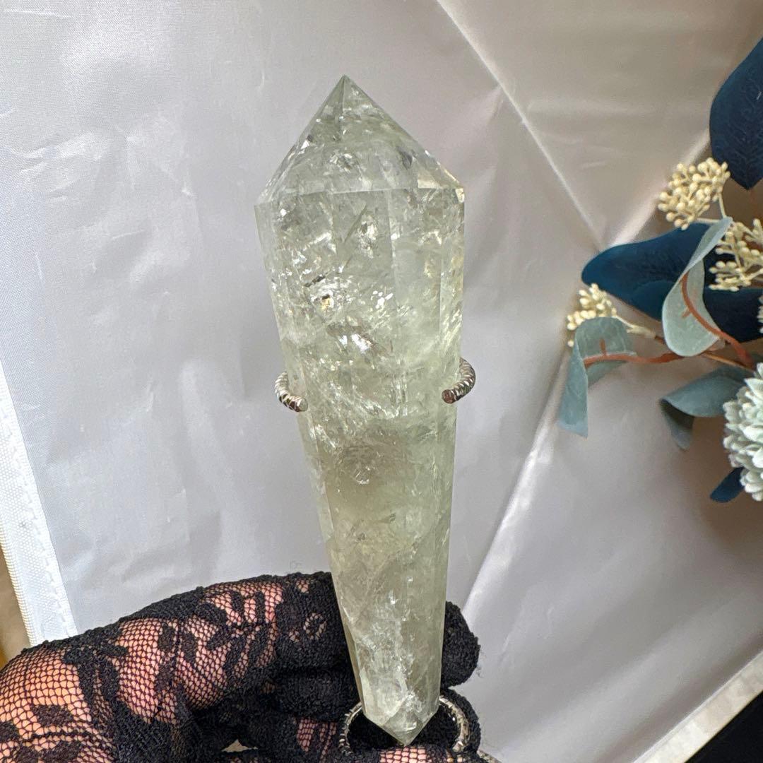 プラシオライト♡ダブルポイント12面カットNo.2650