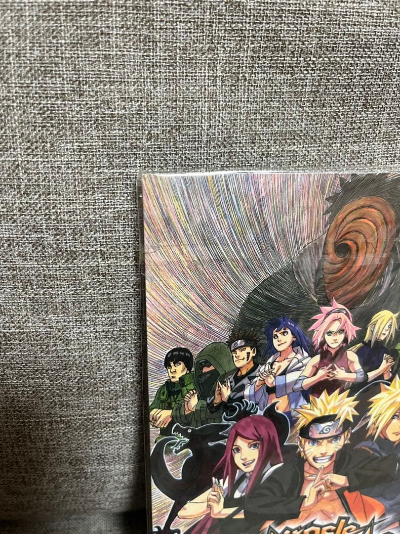 来場者特典　未開封品　ミラクルバトルカードダス NARUTO 岸本斉史サイン入り