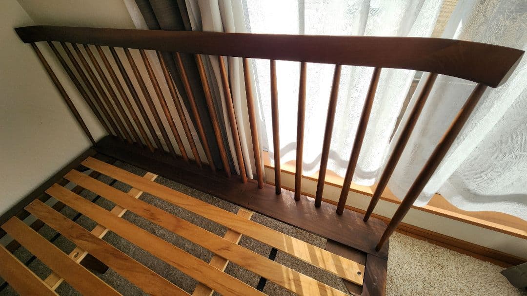 ニトリ】クイーンサイズ 木製ベッドフレーム メラク - メルカリ