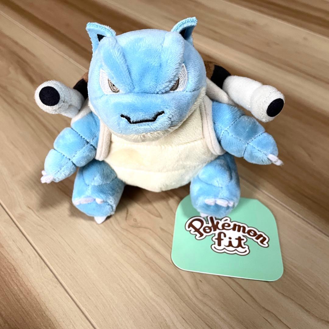 ポケモン fit カメックス タグ付き ポケモンセンター ぬいぐるみ