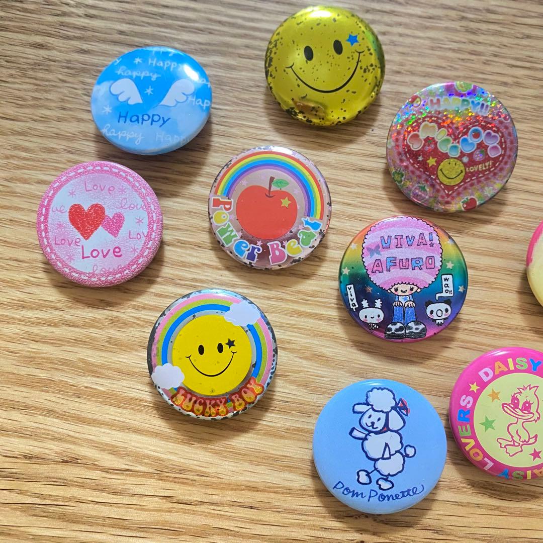 平成レトロ缶バッチセット16個セット - メルカリ