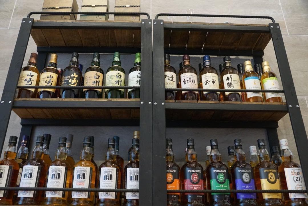 特大ウィスキーラック　飾り棚　ディスプレイラック　男前インテリア　棚 1127