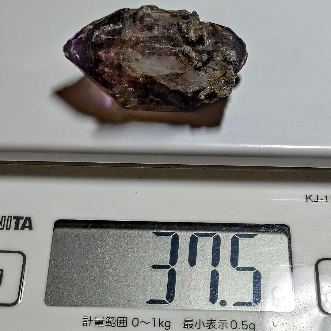 ★エレスチャルアメジスト(スーパーセブン) 大型結晶 37.5gE(SA+)
