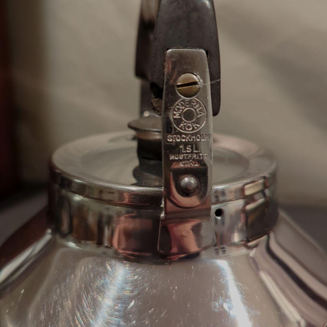 ♢Moderna Kok♢ステンレス ケトル　北欧 ヴィンテージ