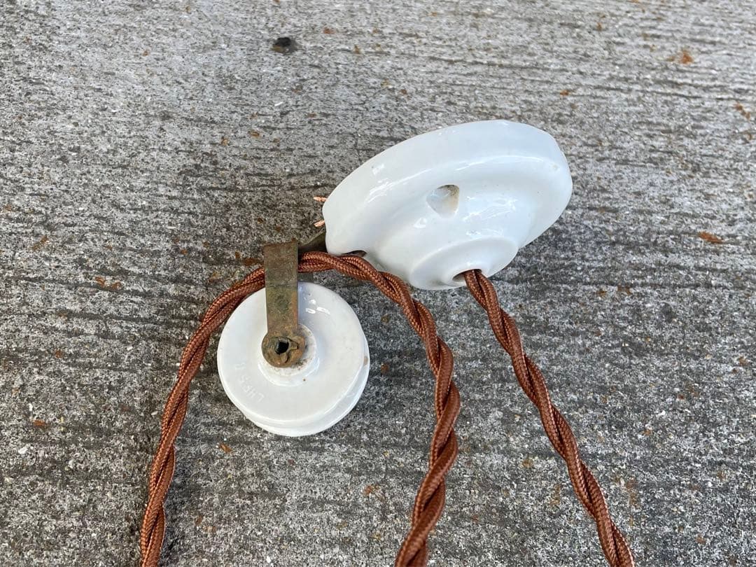 3. フランス　吊り下げ　滑車　ランプ　古道具　店舗什器　カフェ　アンティーク