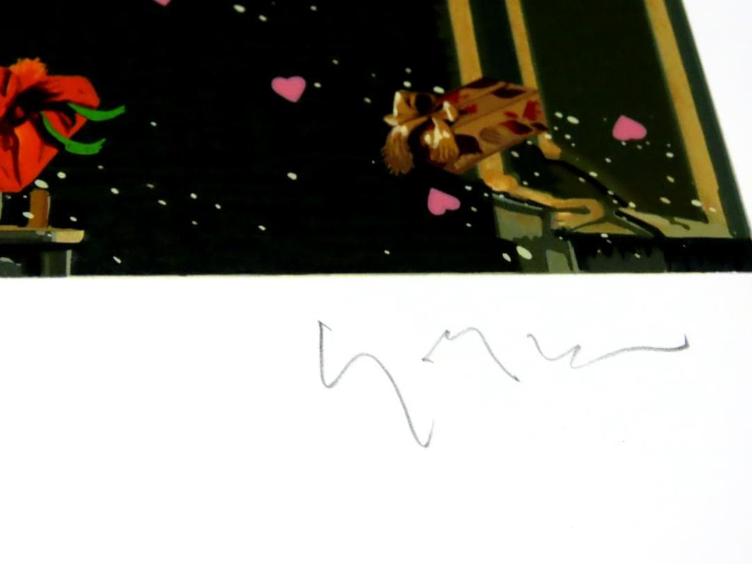 ヒロ・ヤマガタ】 パリスオーケストラ シルクスクリーン 山形博導 額装